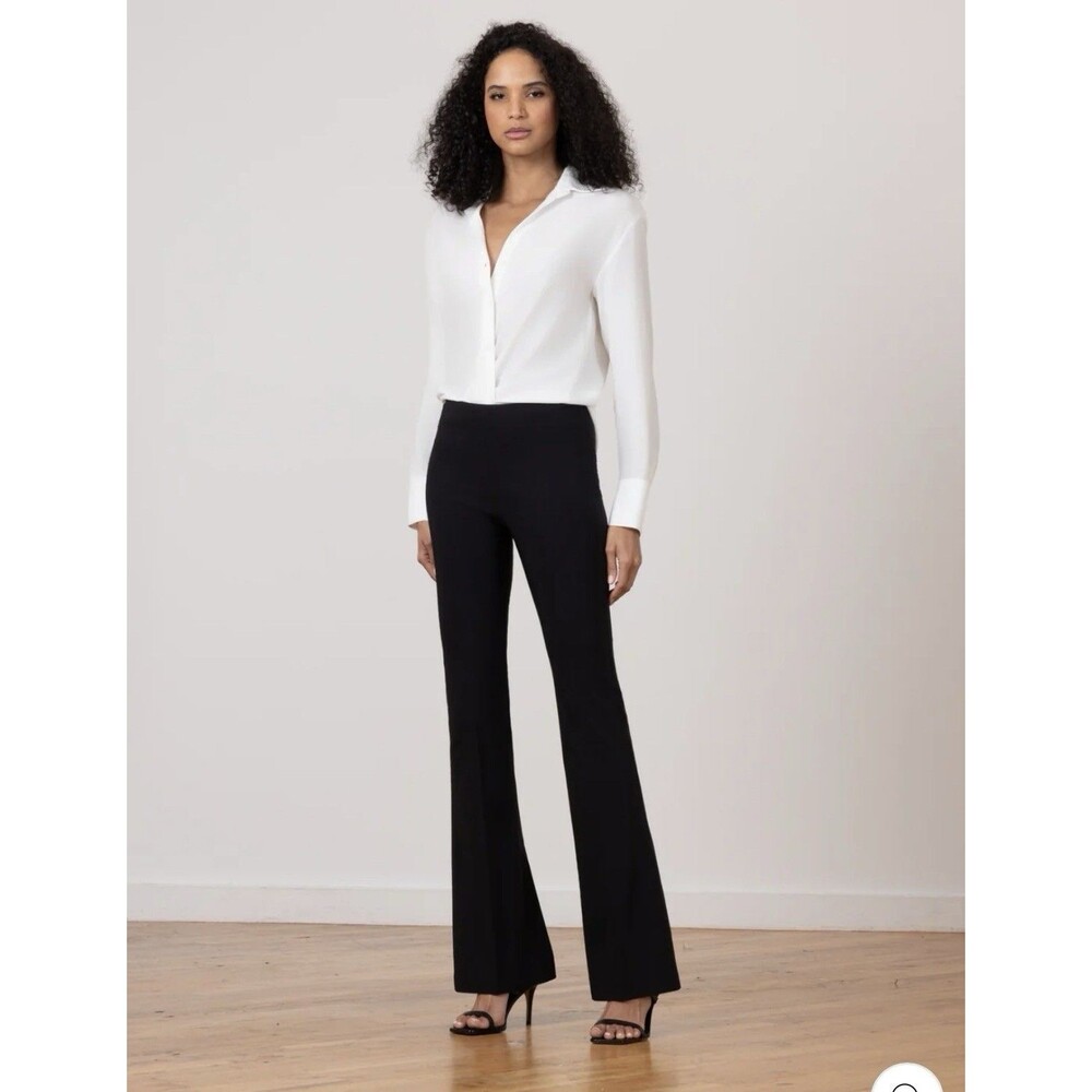 Avenue Montaigne Women Flare Pants 12 Bellini Work Career Sophisticated Timeless